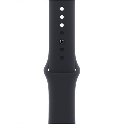 Умные часы Apple Watch SE 2023 GPS, 44 мм, корпус из алюминия цвета тёмная ночь, спортивный ремешок цвета тёмная ночь - фото 35917