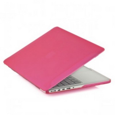 Защитный чехол-накладка BTA-Workshop для MacBook Pro Retina 13 матовая розовая - фото 6201
