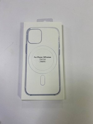 Чехол пластиковый Magnetic для iPhone 15 Pro Max (6.7") Прозрачный - фото 36729