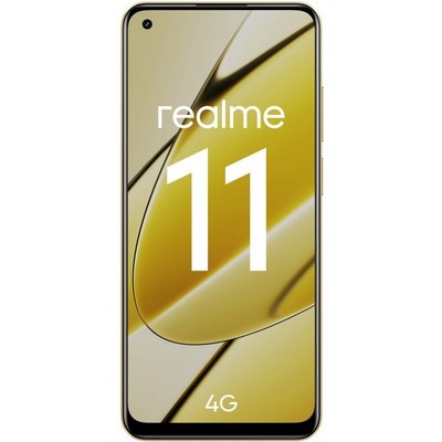 Смартфон realme 11 8/256 ГБ, золотой - фото 36775