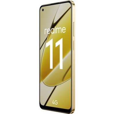 Смартфон realme 11 8/256 ГБ, золотой - фото 36777