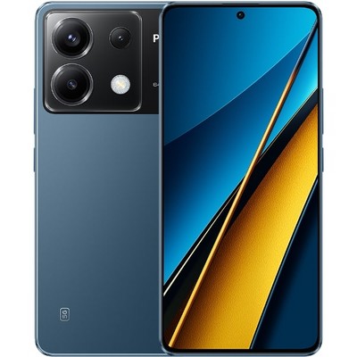 Смартфон Xiaomi POCO X6 5G 12/256 ГБ Global, Dual nano SIM, синий - фото 37700