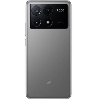 Смартфон POCO X6 Pro 5G 12/512 ГБ, Dual nano SIM, серый - фото 37729