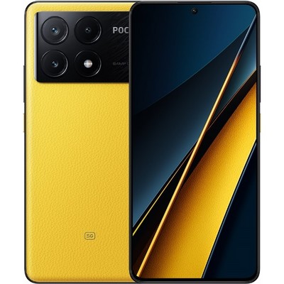 Смартфон Xiaomi POCO X6 Pro 5G 12/512 ГБ Global, Dual nano SIM, желтый - фото 37732