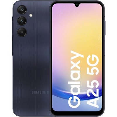 Смартфон Samsung Galaxy A25 5G 6/128 ГБ, Dual nano SIM, темно-синий - фото 38458