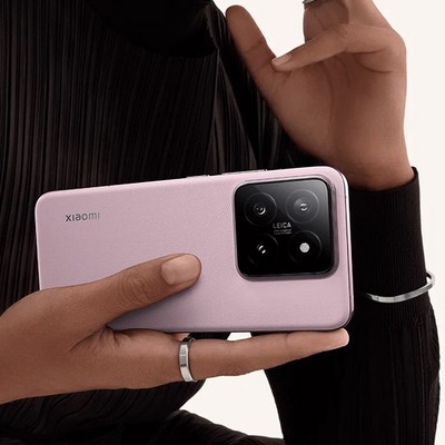 Смартфон Xiaomi 14 16/512 ГБ, Dual nano SIM, розовый - фото 38717