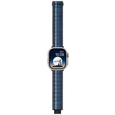 Карбоновый браслет Pitaka для Apple Series 9-1, SE и Ultra 2 / Ultra (38/40/41/42/44/45/49мм) - Moon - фото 38770