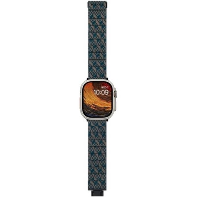 Карбоновый браслет Pitaka для Apple Series 9-1, SE и Ultra 2 / Ultra (38/40/41/42/44/45/49мм) - Stairs - фото 38776