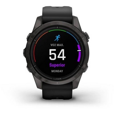 Умные часы Garmin epix Pro (Gen 2) Sapphire Edition 42 mm Carbon Grey 010-02802-15 - фото 38804