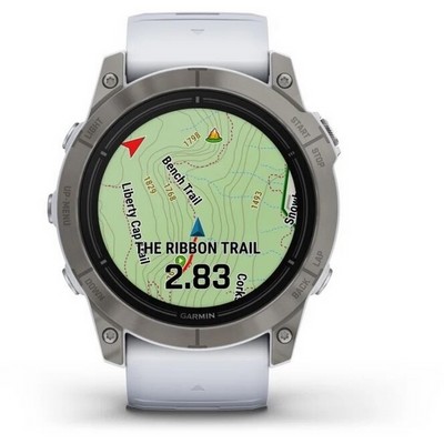 Умные часы Garmin epix Pro (Gen 2) Sapphire Edition 51 mm White 010-02804-11 - фото 39006
