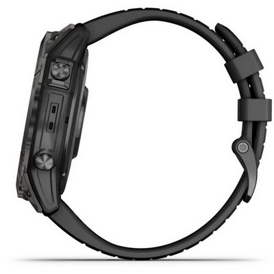 Умные часы Garmin Fenix 7X Pro Sapphire Solar Carbon Grey 010-02778-11 - фото 39054