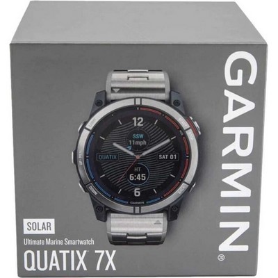 Умные часы Garmin Quatix 7X Sapphire Solar Silver 010-02541-61 - фото 39177 Умные часы Garmin Quatix 7X Sapphire Solar Silver 010-02541-61 - фото 39177