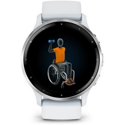 Умные часы Garmin Venu 3 Silver Whitestone 010-02784-00 - фото 39200