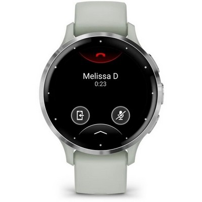 Умные часы Garmin Venu 3S Silver Stainless Sage Grey 010-02785-01 - фото 38902