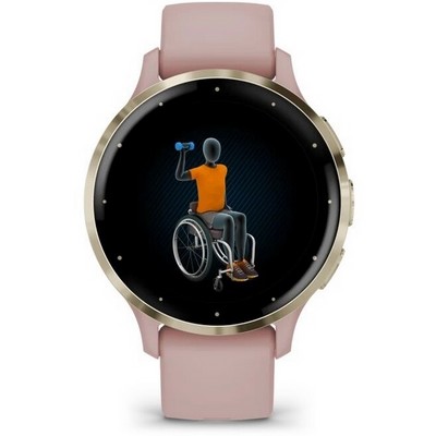 Умные часы Garmin Venu 3S Soft Gold Dust Rose 010-02785-03 - фото 39225 Умные часы Garmin Venu 3S Soft Gold Dust Rose 010-02785-03 - фото 39225