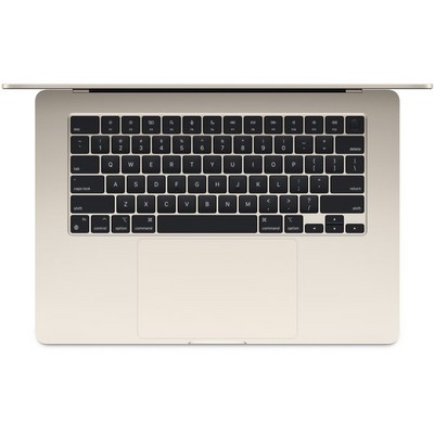 Ноутбук Apple Macbook Air 15 2024 (Apple M3, 10-core GPU, 8Gb, 256Gb SSD) MRYR3 Starlight - фото 39444