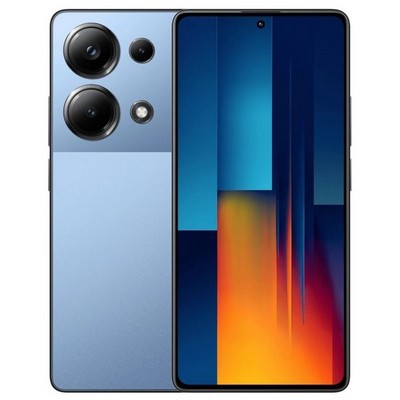 Смартфон Xiaomi POCO M6 Pro 8/256 ГБ Global, Dual nano SIM, синий - фото 39543