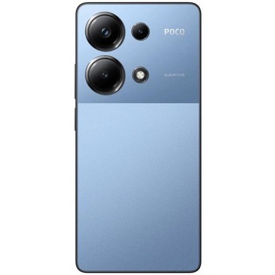 Смартфон POCO M6 Pro 8/256 ГБ, Dual nano SIM, синий - фото 39545