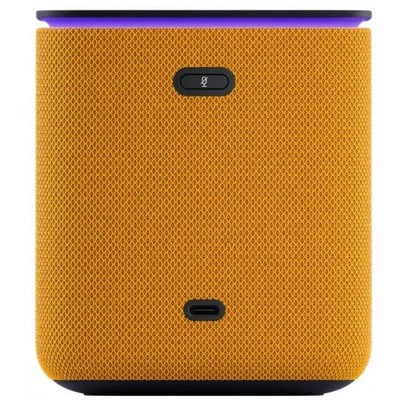 Умная колонка Яндекс Станция Миди с Алисой, оранжевый - фото 39777