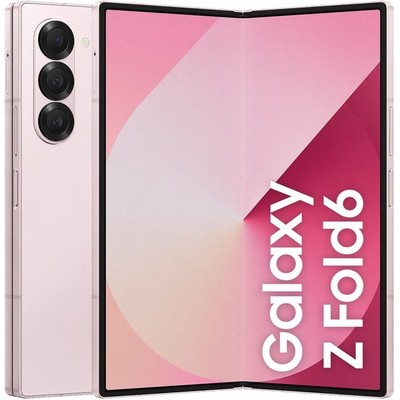 Смартфон Samsung Galaxy Z Fold6 12/256 Гб 5G, nano SIM+eSIM, розовый - фото 41530