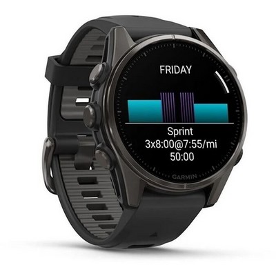 Умные часы Garmin Fenix 8 43mm Amoled Sapphire Titanium Carbon Gray 010-02903-21 - фото 42089 Умные часы Garmin Fenix 8 43mm Amoled Sapphire Titanium Carbon Gray 010-02903-21 - фото 42089