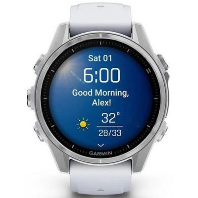 Умные часы Garmin Fenix 8 43mm Amoled Silver 010-02903-00 - фото 42069 Умные часы Garmin Fenix 8 43mm Amoled Silver 010-02903-00 - фото 42069