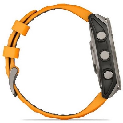 Умные часы Garmin Fenix 8 47mm Amoled Sapphire Titanium Orange 010-02904-11 - фото 42102 Умные часы Garmin Fenix 8 47mm Amoled Sapphire Titanium Orange 010-02904-11 - фото 42102