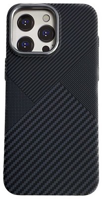 Чехол-накладка Mosbros carbon Magsafe для Iphone 15 Pro Max (6.7") LF-27 - фото 42132