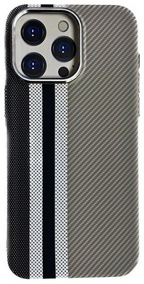 Чехол-накладка Mosbros carbon Magsafe для Iphone 15 Pro Max (6.7") LF-9 - фото 42135