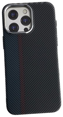 Чехол-накладка Mosbros carbon Magsafe для Iphone 15 Pro Max (6.7") J-213 - фото 42139