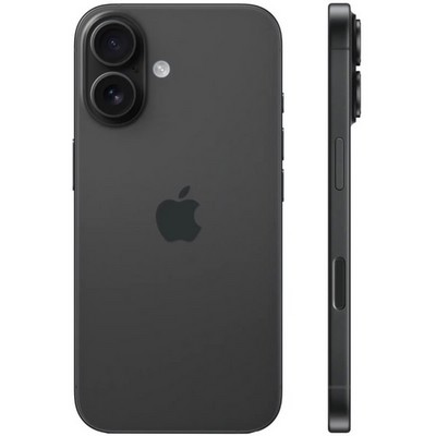 Смартфон Apple iPhone 16 128 ГБ dual-SIM, черный - фото 42173