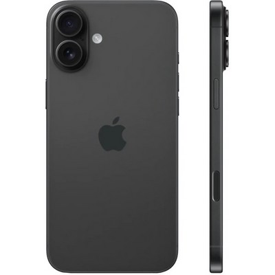 Смартфон Apple iPhone 16 Plus 256 ГБ dual-SIM, черный - фото 42235