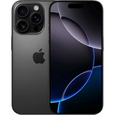 Смартфон Apple iPhone 16 Pro 512 ГБ SIM + eSIM, черный титан - фото 42553