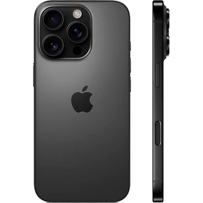 Смартфон Apple iPhone 16 Pro 256 ГБ dual-SIM, черный титан - фото 42393