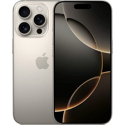 Смартфон Apple iPhone 16 Pro 512 ГБ SIM + eSIM, титан - фото 42565