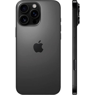 Смартфон Apple iPhone 16 Pro Max 512 ГБ dual-SIM, черный титан - фото 42457