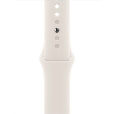 Умные часы Apple Watch Series 11, 42 mm, Space Gray Aluminium Starlight Sport Band - фото 51809