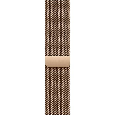 Умные часы Apple Watch Series 10 GPS + Cellular 46mm Gold Titanium Milanese Loop - фото 42792