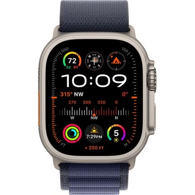 Умные часы Apple Watch Ultra 2 (2024) GPS + Cellular 49mm Natural Alpine Loop Navy - фото 42812