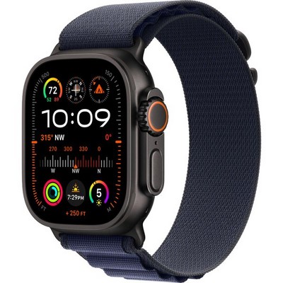 Умные часы Apple Watch Ultra 2 (2024) GPS + Cellular 49mm Black Alpine Loop Navy - фото 42820