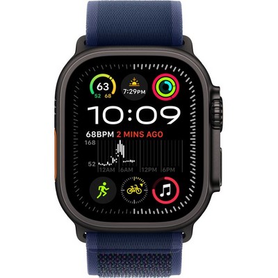 Умные часы Apple Watch Ultra 2 (2024) GPS + Cellular 49mm Black Trail Loop Blue - фото 42836