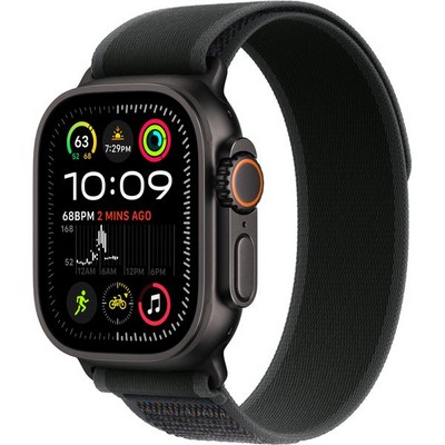 Умные часы Apple Watch Ultra 2 (2024) GPS + Cellular 49mm Black Trail Loop Black - фото 42841