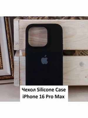 Чехол-накладка силиконовая MItrifON для iPhone 16 Pro Max (6.9") Black Черный - фото 42916