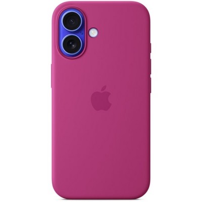 Чехол Apple iPhone 16 Silicone Case with MagSafe – Fuchsia - фото 42947