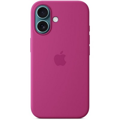 Чехол Apple iPhone 16 Silicone Case with MagSafe – Fuchsia - фото 42948