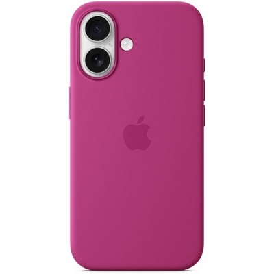 Чехол Apple iPhone 16 Silicone Case with MagSafe – Fuchsia - фото 43038