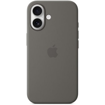 Чехол Apple iPhone 16 Silicone Case with MagSafe – Stone Gray - фото 42952