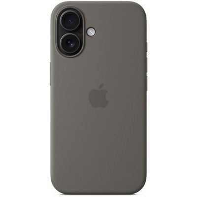 Чехол Apple iPhone 16 Silicone Case with MagSafe – Stone Gray - фото 42953