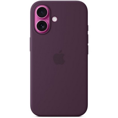 Чехол Apple iPhone 16 Silicone Case with MagSafe – Plum - фото 43042