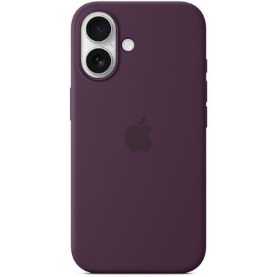 Чехол Apple iPhone 16 Silicone Case with MagSafe – Plum - фото 43043